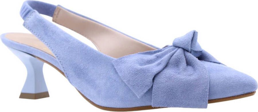 E mia Verhoog je stijl met Slingback pumps Blue Dames