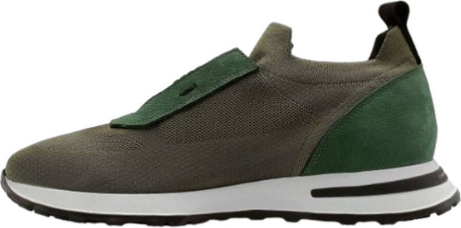 A Brand Footwear Heren Schoenen Heren Sneakers Leger Groen