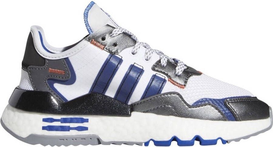 Adidas Nite Jogger X Star Wars basisschool Schoenen White Textil Leer Foot Locker