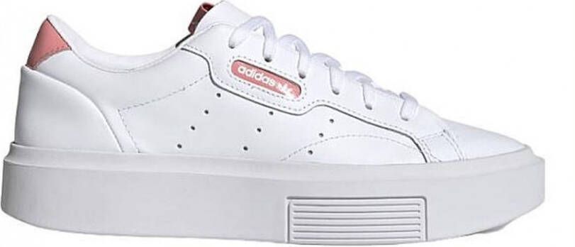 Adidas Sleek Super Dames Schoenen White Leer 1 3 Foot Locker