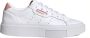 Adidas Sleek Super Dames Schoenen White Leer 2 3 Foot Locker - Thumbnail 1