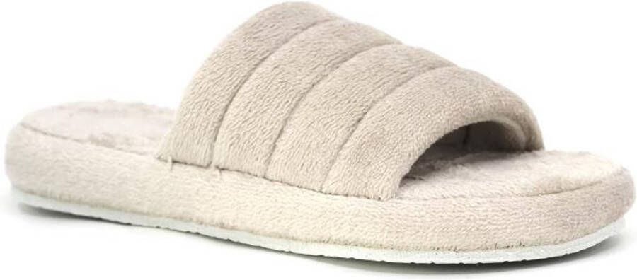 Bahar Dames Slippers Dames Pantoffels Beige