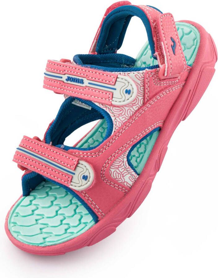 Joma Children's Sandals S.Ocean 2307 Pink-Turquoise