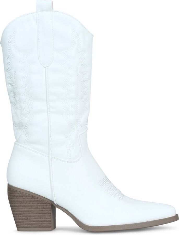 Cowboy Boot Kelsey Wit 41 Cowboylaarzen Dames Twinkels