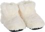 Creme warmte pantoffels sloffen voor dames -40 Warme voeten Warmte koelte pantoffels creme - Thumbnail 2