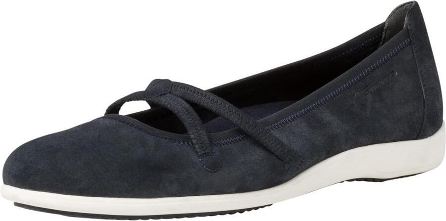 Dames Balletschoenen Platte Comfortabele Instappers Wit