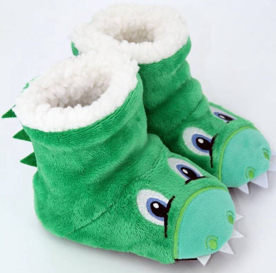 Dinosaurus sloffen pantoffels antislip