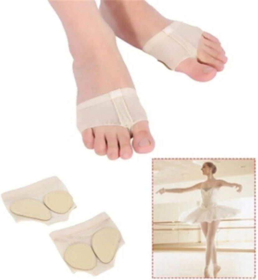 Girls Ballet Half Shoes met Splitzool Zachte Voetbescherming en Teentpad voor Dansen Sport Voet Tenen Verzorgingstool voor Vrouwenvoeten 1 Paar Balletschoenen Dansschoenen Voetverzorging