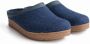 Grizzly Torben pantoffels Blauw Haflinger - Thumbnail 1