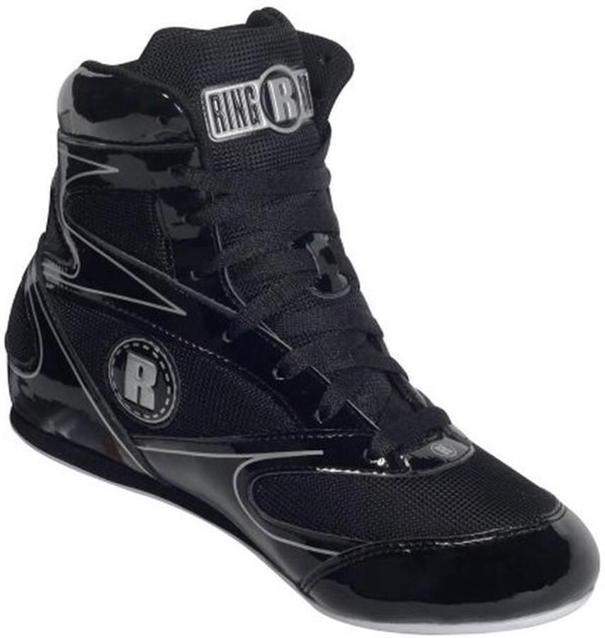 Hoge Enkelschoenen voor Boksen en Training Synthetisch Leren Boksschoenen voor en Beschikbaar in