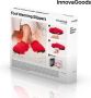 InnovaGoods Magnetron Opwarmbare Pantoffels Rood (27cm) - Thumbnail 1