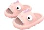 Kinderslippers badslippers kinderen dino roze en - Thumbnail 1