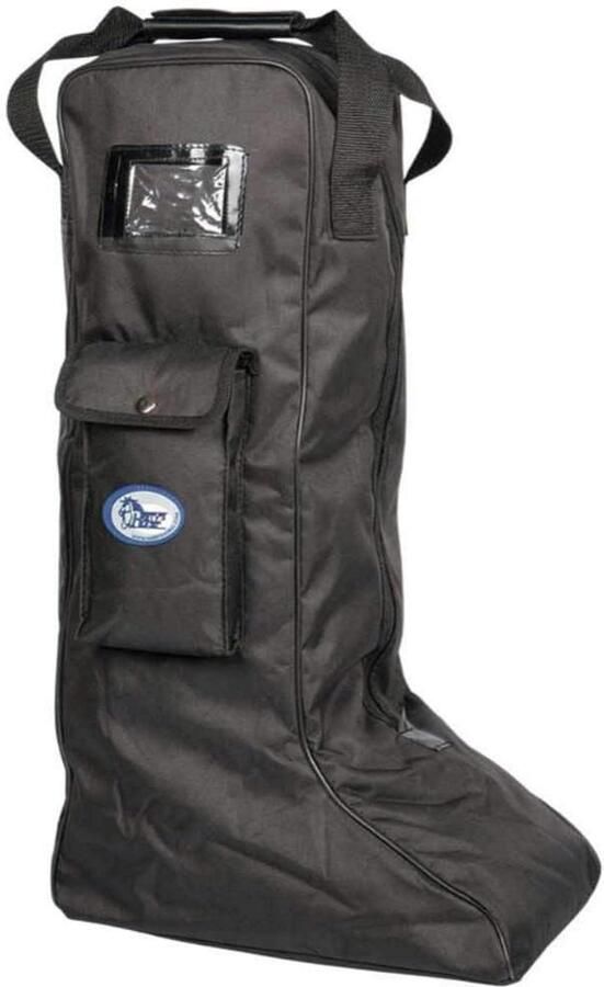 Laarzentas voor Rijlaarzen Draagtas voor Paardrijlaarzen Zwart