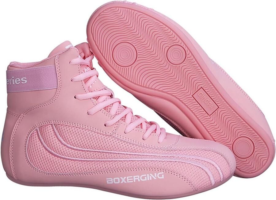 Lichte en Comfortabele Boksschoenen Unisex voor Worstelen en Fitness Training