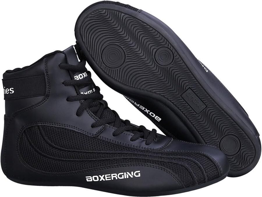 Lichte en Comfortabele Boksschoenen Unisex voor Worstelen en Fitness Training