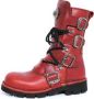 Newrock New Rock Laarzen M-1473-S12 Rood Zilverkleurig - Thumbnail 1