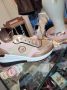 Nieuwe collectie! Beeldige sneakers voor dames champagne kleur - Thumbnail 2