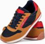 Merkloos Sans marque Ombre heren sneakers camel laag T310 - Thumbnail 1