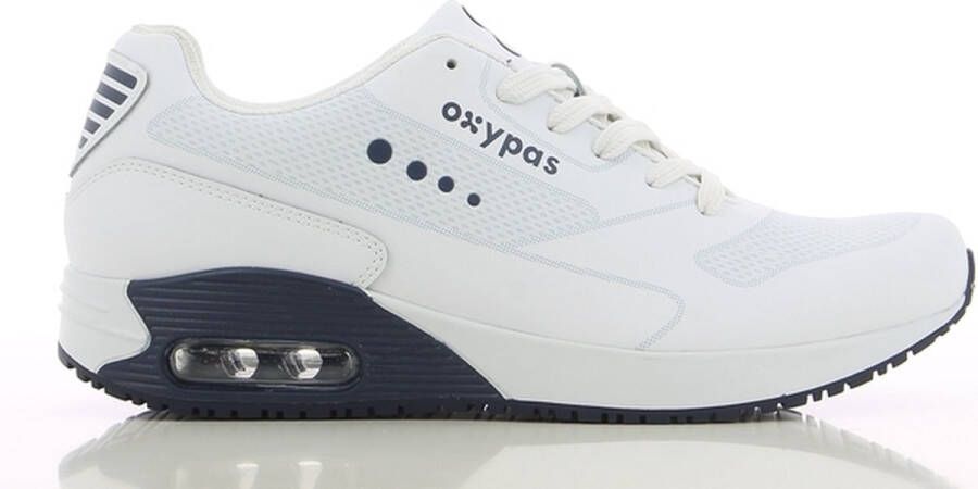 Oxypas Justin Medische schoenen Medische Klomp Antislip SRC Donkerblauw