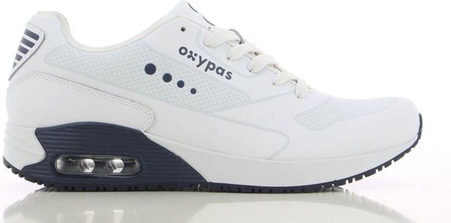 Oxypas Justin Medische schoenen Medische Klomp Antislip SRC Donkerblauw