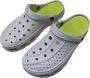 Pantoffels outdoor Wit Groen -43 Comfortabele sandalen Sandaal Slippers Tuin Zomer Unisex - Thumbnail 1