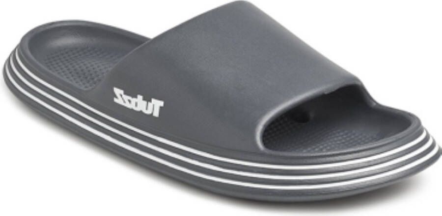 Sauna of bad slippers merk Import model Tubzz kleur blauw