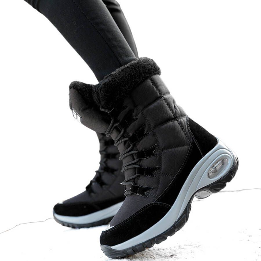 Xerolax Sneeuwboots Sneeuwschoenen Snowboots Wintersport Dames Ski Gadgets Zwart