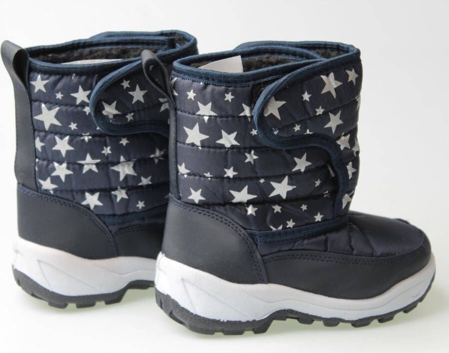 Snowboots meisjes donkberblauw sterren