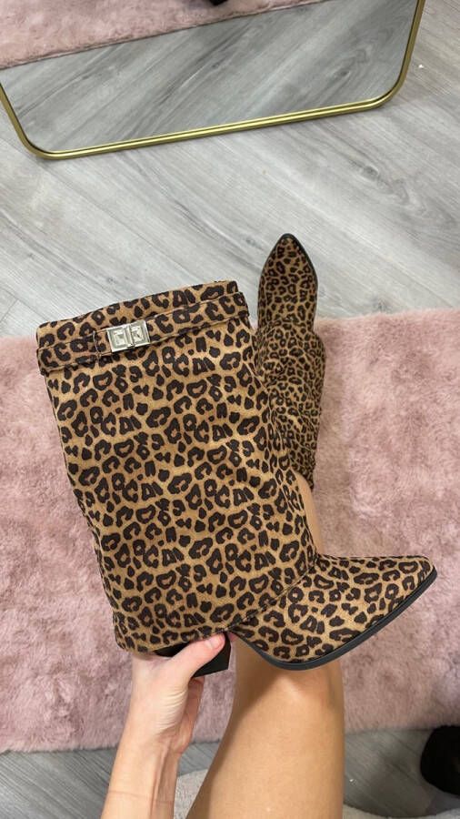 Stella boots leopard dames laarzen