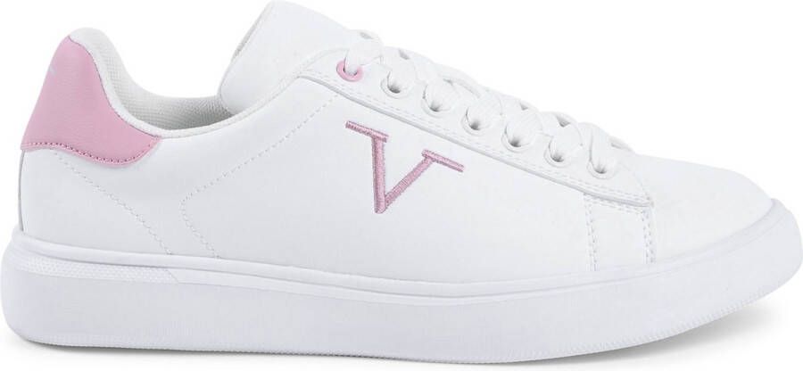 19v69 Italia Multicolor Synthetisch Leren Sneaker White Dames