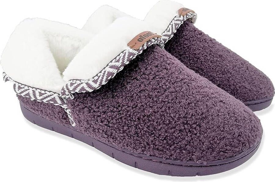 Warm winter slippers -Dunlop women's slippers