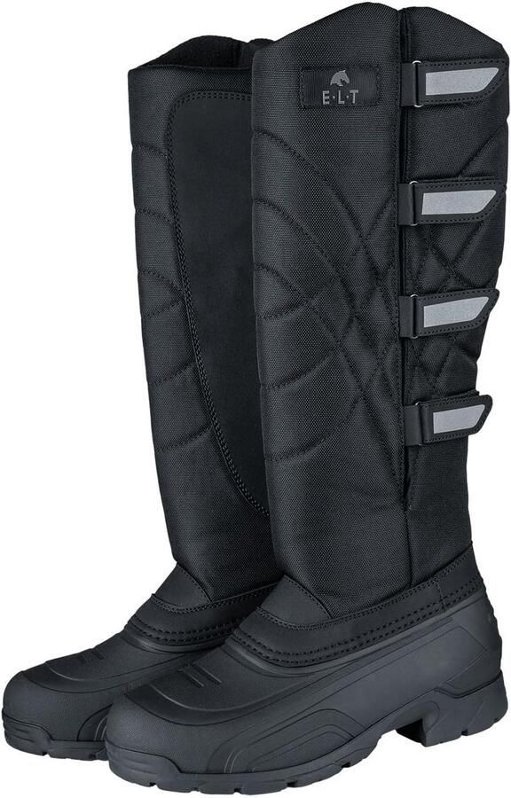 Warme en waterdichte thermo rijlaarzen voor paardrijden