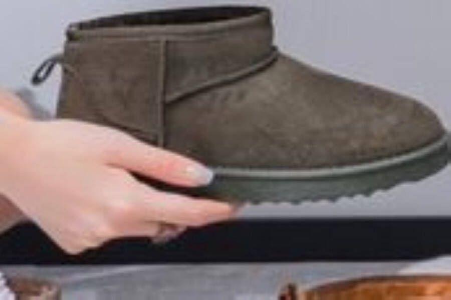 Winterboots kleur Groen