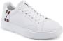 19v69 Italia Witte Synthetisch Leren Sneakers White Heren - Thumbnail 1