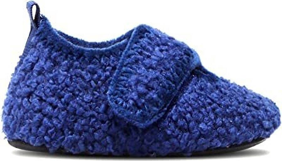 Merkloos Sans marque Wollen Peuter Slofjes Warme Huis Slippers Anti Slip Zolen Unisex - Foto 1