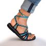 Ebeachas Touwsandaal Radiante Blauw - Thumbnail 1