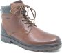 ECCO Australian YORKSHIRE 15 1630 01 T02 Middelbruine half hoge veterboots wijdte G - Thumbnail 5