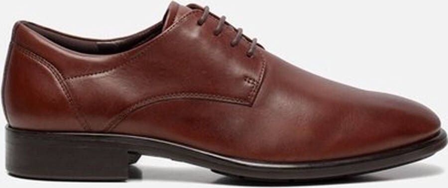 ECCO Citytray veterschoenen cognac