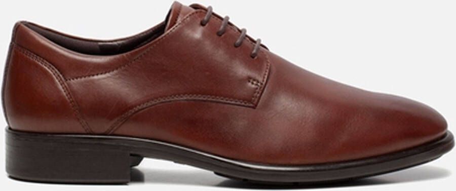 ECCO Citytray veterschoenen cognac