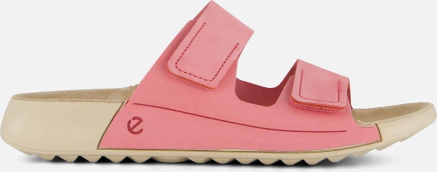 Ecco Slippers COZMO zomerschoen slippers met twee klittenbandsluitingen