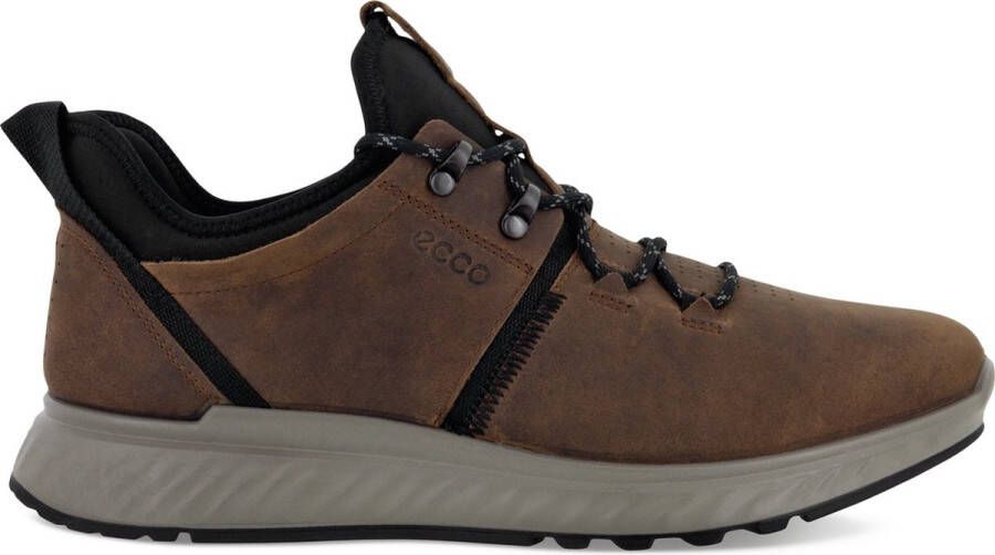 ECCO Exostride Low Oil Sneakers bruin - Foto 1