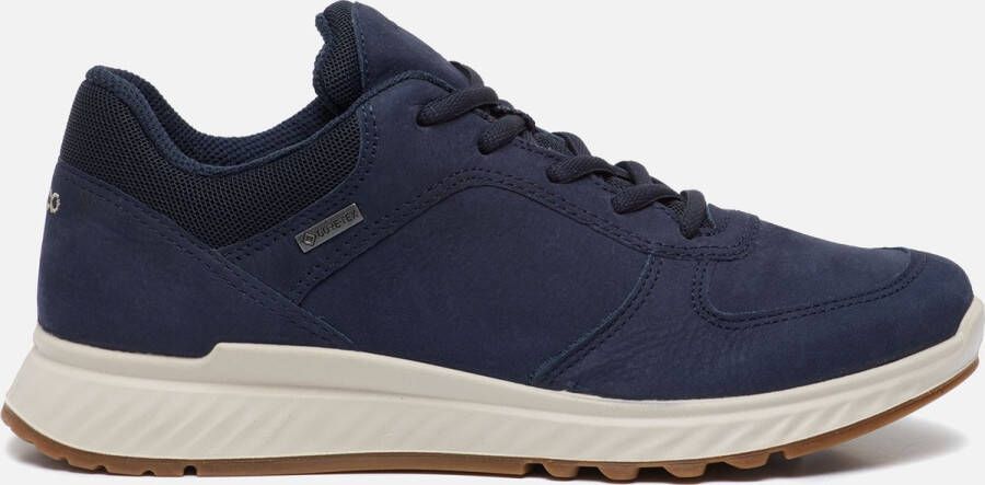 ECCO Exostride W sneakers blauw Leer Dame