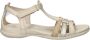 Ecco Sandalen Flash zomerschoen sandaal klittenbandschoen in metallic-look - Thumbnail 1