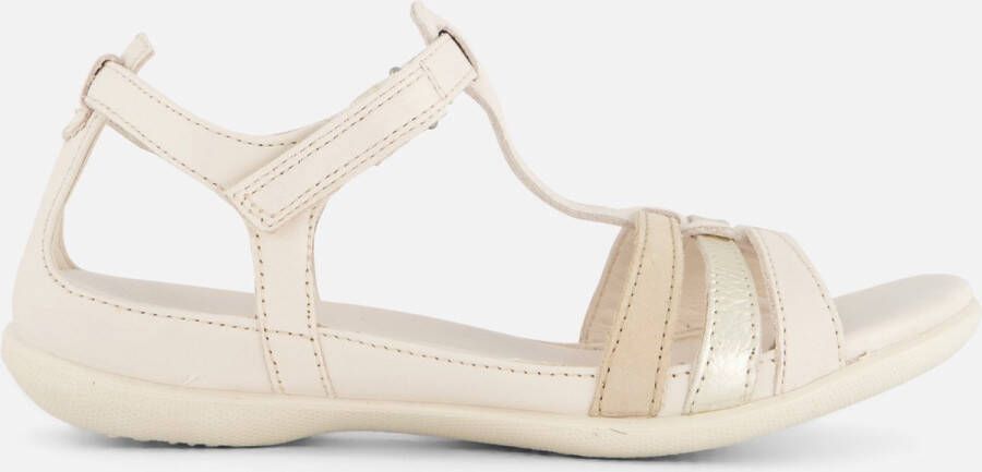 Ecco Sandalen Flash zomerschoen sandaal klittenbandschoen in metallic-look