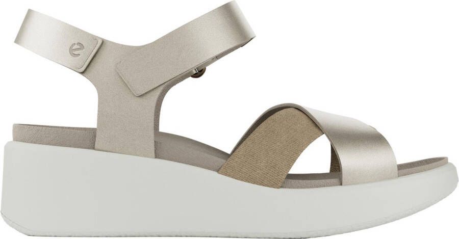 ECCO FLOWT WEDGE LX W–Sandalen–Vrouwen–Geel–39