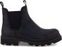 ECCO Grainer Leather Cow Oil Nubuck Hoge schoenen zwart - Thumbnail 1