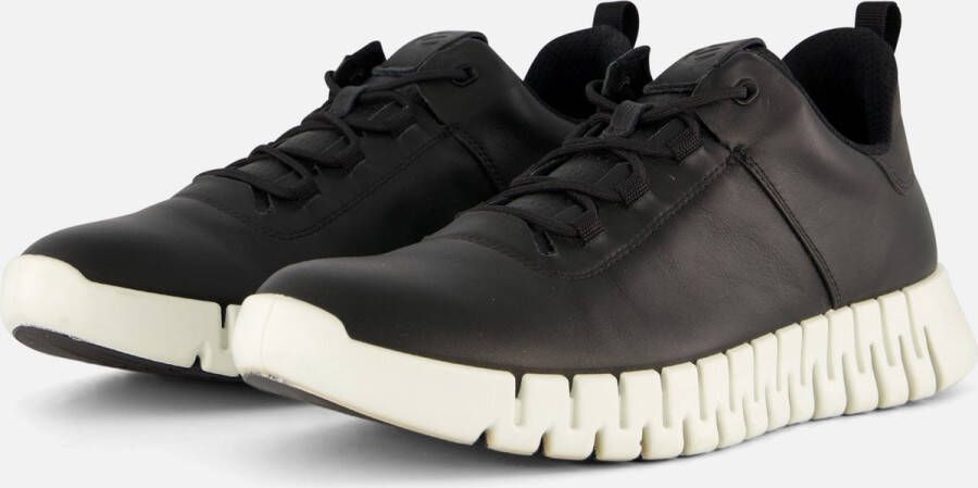 Ecco Sneakers GRUUV M vrijetijdsschoen halfschoen met uitneembare dual-fit binnenzool