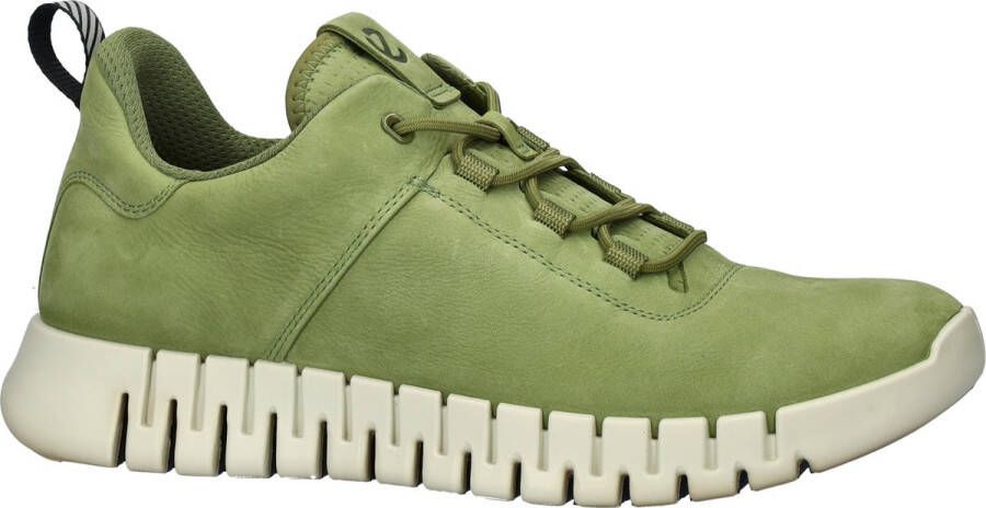 ECCO Gruuv M heren sneaker Donkergroen