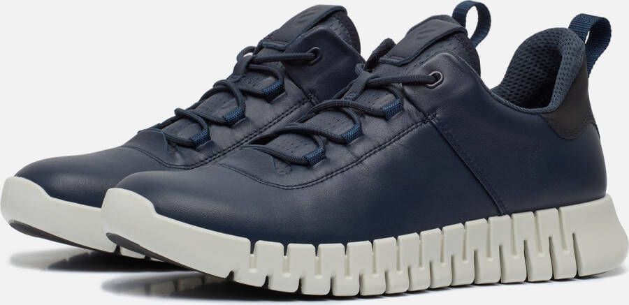 Ecco Sneakers GRUUV M vrijetijdsschoen halfschoen met uitneembare dual-fit binnenzool