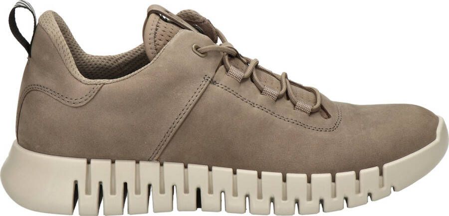 ECCO Gruuv M Sneakers taupe Nubuck Heren